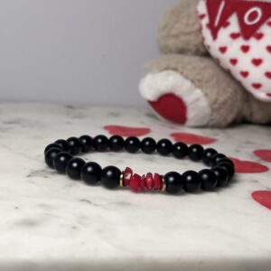 Męska bransoletka RED