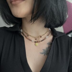 Naszyjnik Księżyc nad Ziemią