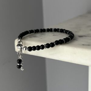 Bransoletka srebrny akcent