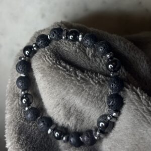 Bransoletka męska Cień wulkanu