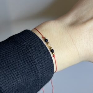 Bransoletka nić jedwabna