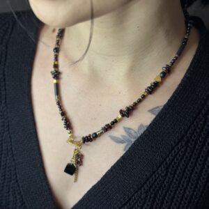 Naszyjnik Winne serce