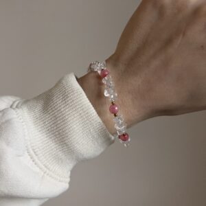 Bransoletka różowy blask 🌸